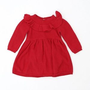 Carter’s - NWT Ruffled Collar Dress & Diaper Cover